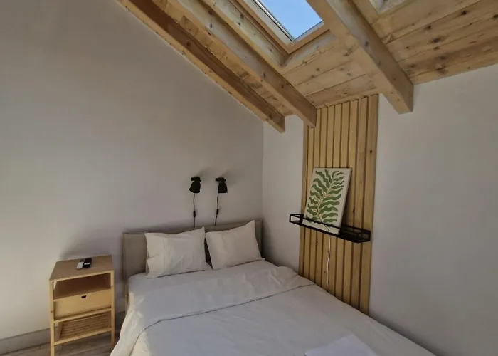 Small Attic Room With Private Bathroom