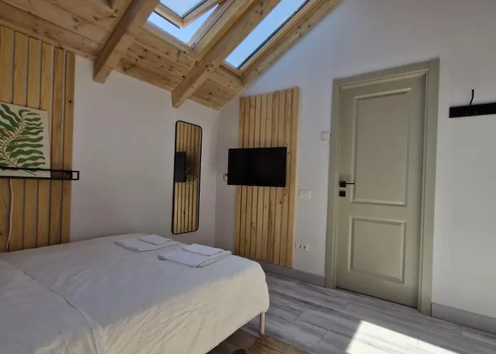 Small Attic Room With Private Bathroom